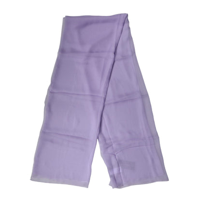 Dolce & Gabbana Purple Stole Silk Neck Wrap Shawl Men Scarf