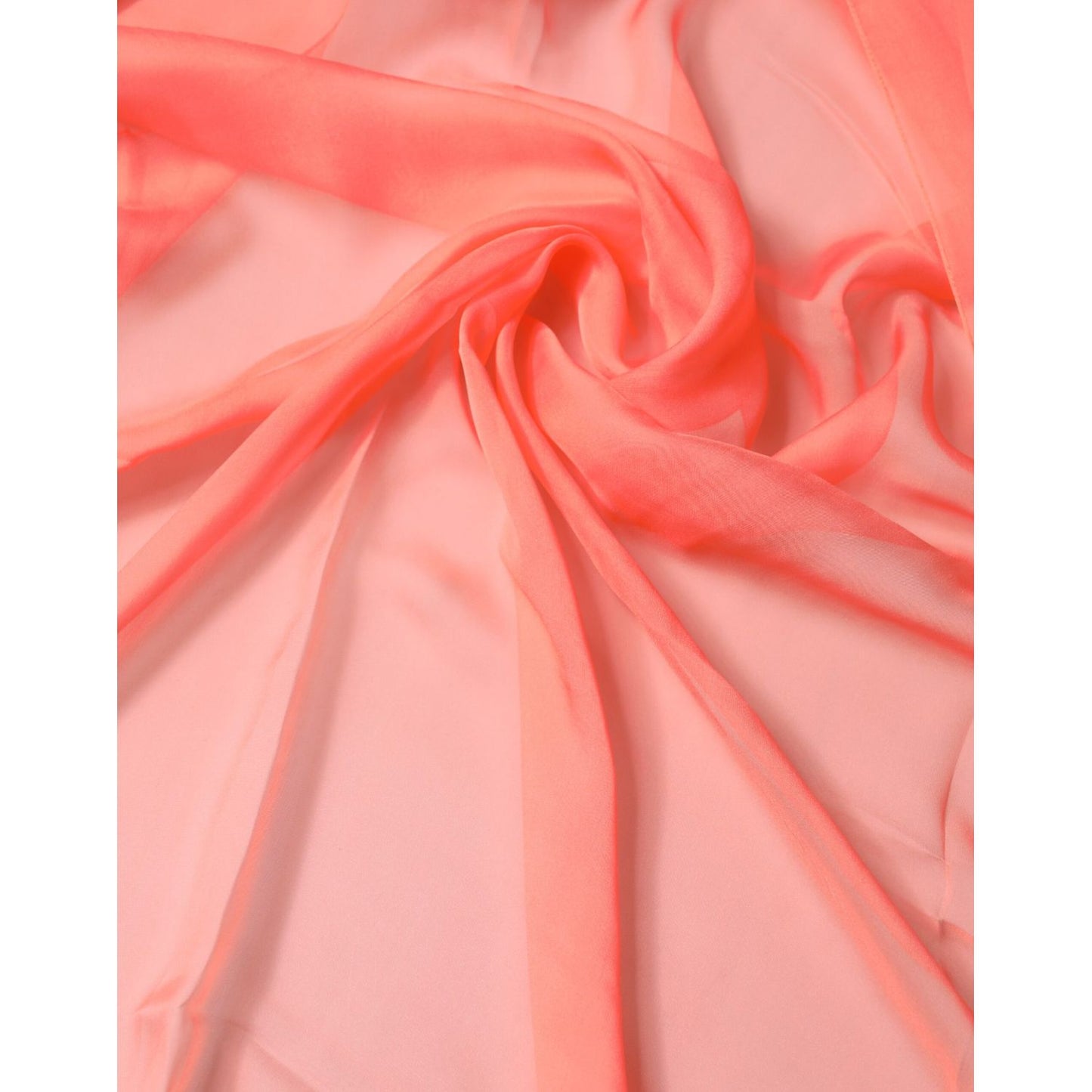 Dolce & Gabbana Light Pink Stole Neck Wrap Shawl Scarf