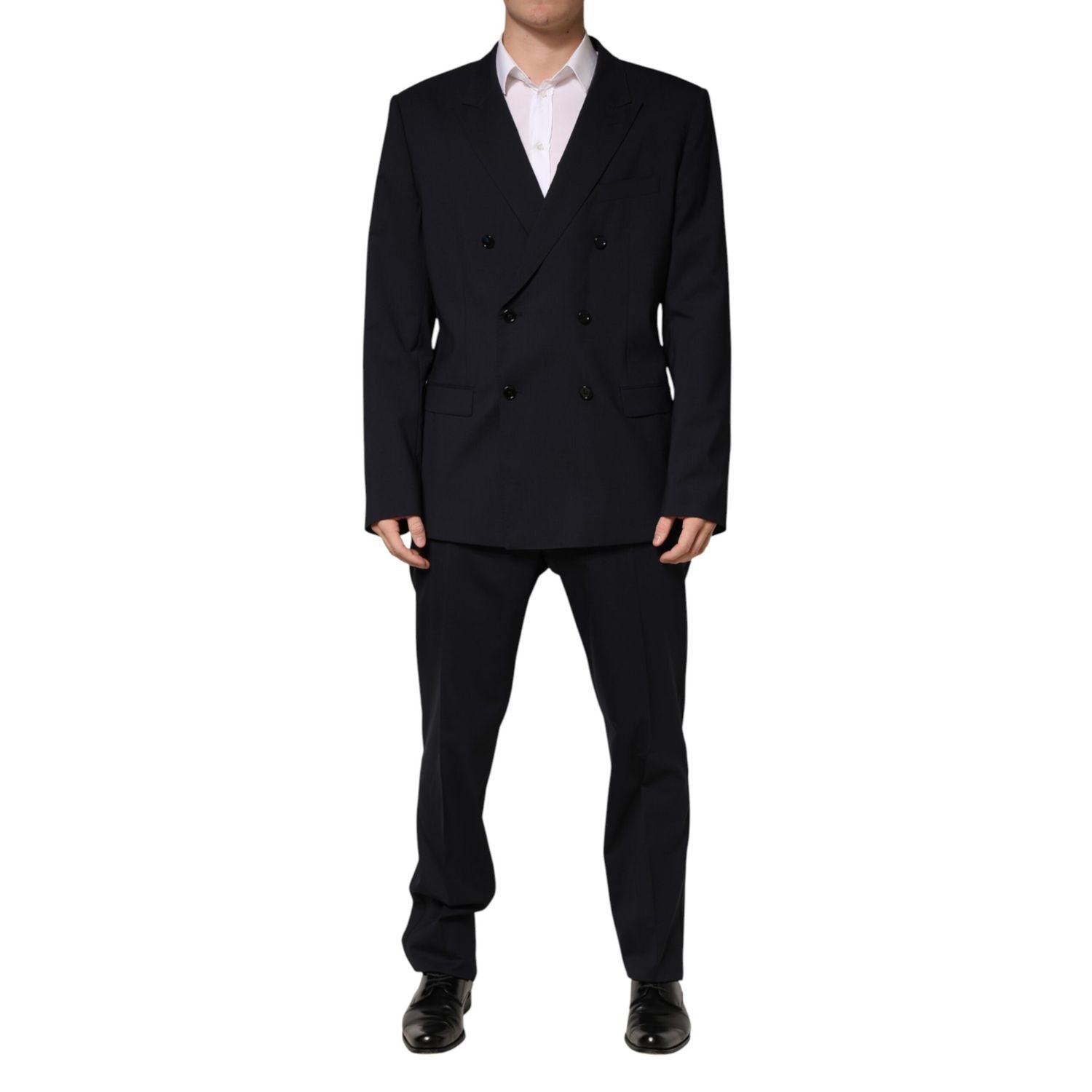 Dolce & Gabbana Blue MARTINI Double Breasted 2 Piece Suit