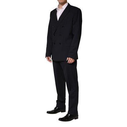 Dolce & Gabbana Blue MARTINI Double Breasted 2 Piece Suit