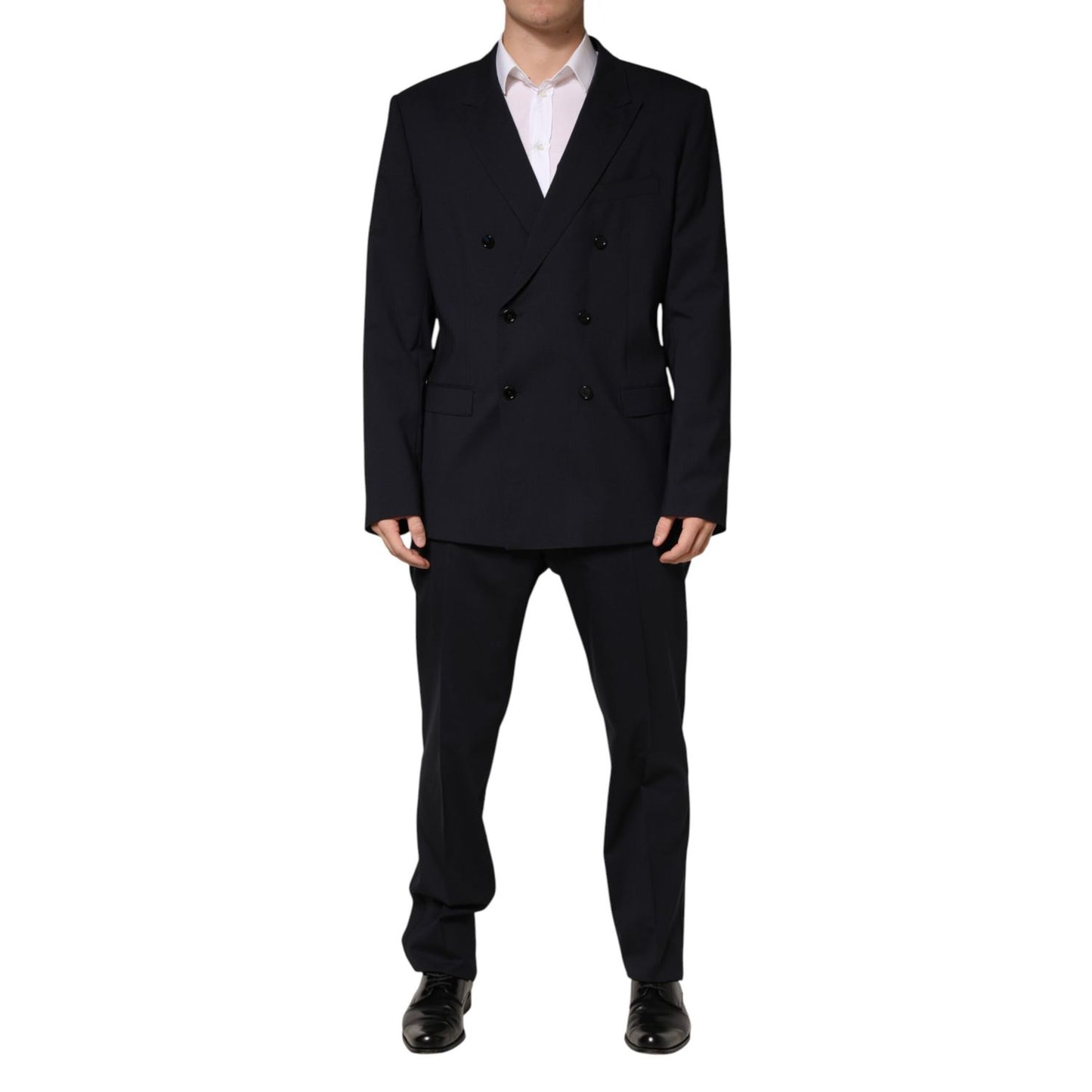 Dolce & Gabbana Blue MARTINI Double Breasted 2 Piece Suit