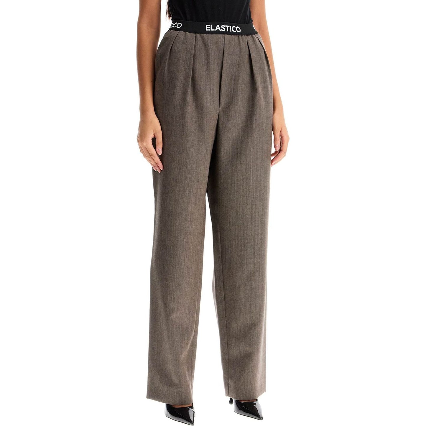 Moschino elastic waistband pants Trousers Moschino