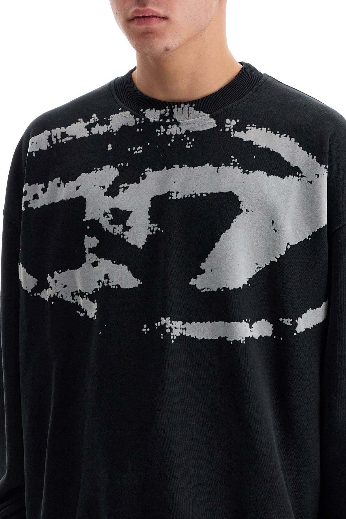 Diesel Diesel fleece sweatshirt with f