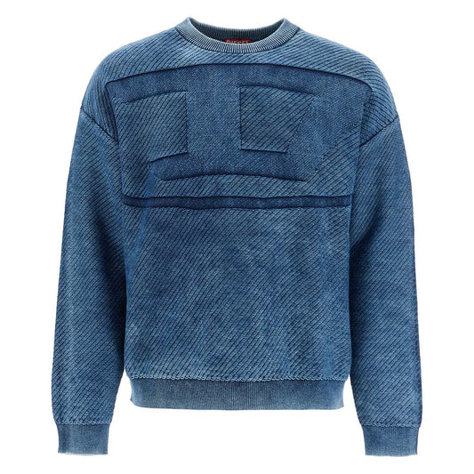 Diesel k-klevery pullover with oval