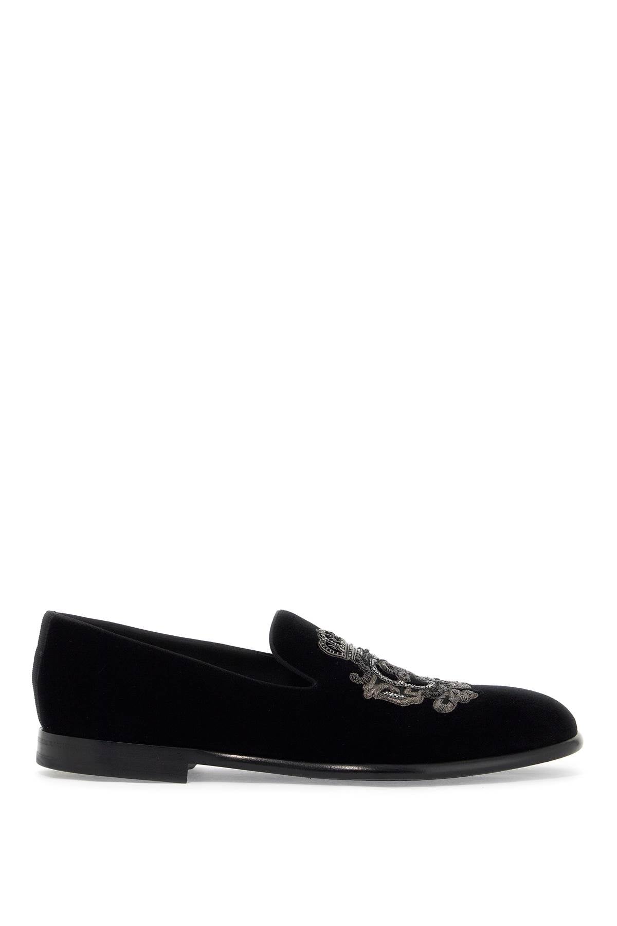 Dolce & Gabbana embroidered velvet loafers Moccasins Dolce & Gabbana