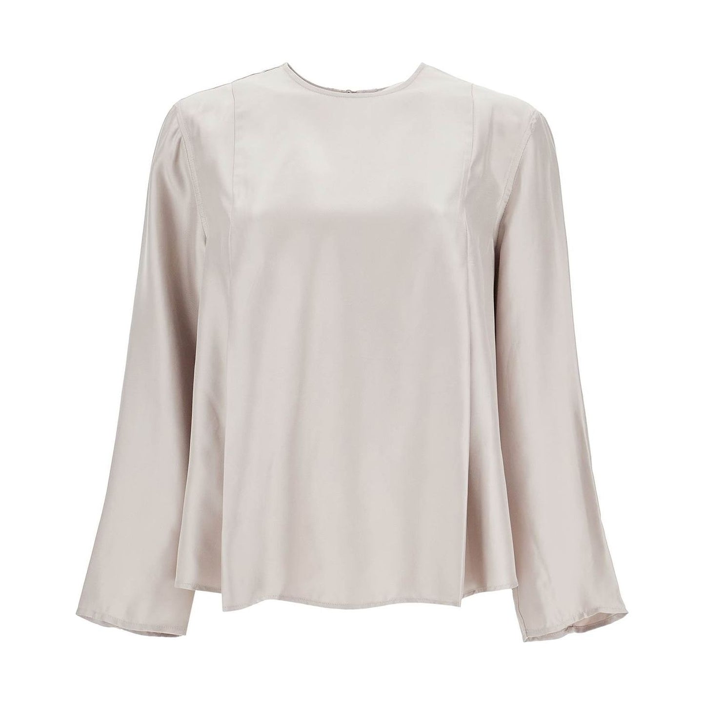 Loulou Studio silk adalyn blouse Topwear Loulou Studio