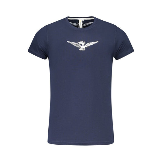 Accademia Militare Blue Cotton Men's T-Shirt