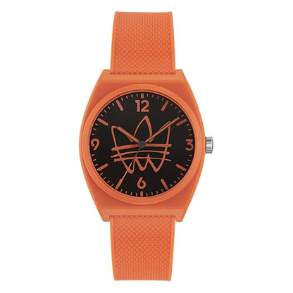 Adidas Orange Synthetic Sport Watch