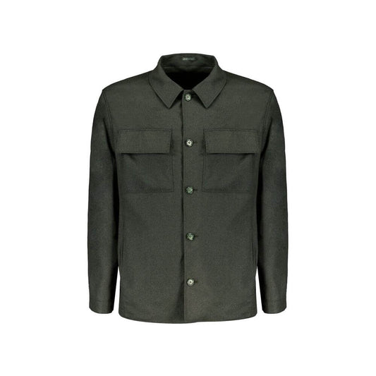 Autore Bicolor Cashmere Full-Length Jacket