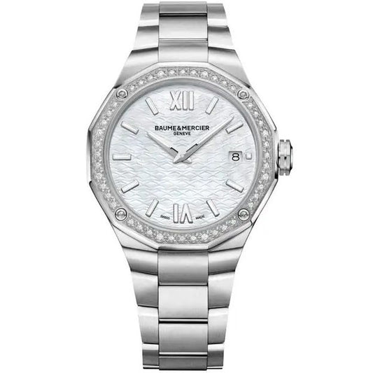 BAUME & MERCIER Mod. RIVIERA w-Diamonds Lady,LUXURY WATCHES,Wristwatch