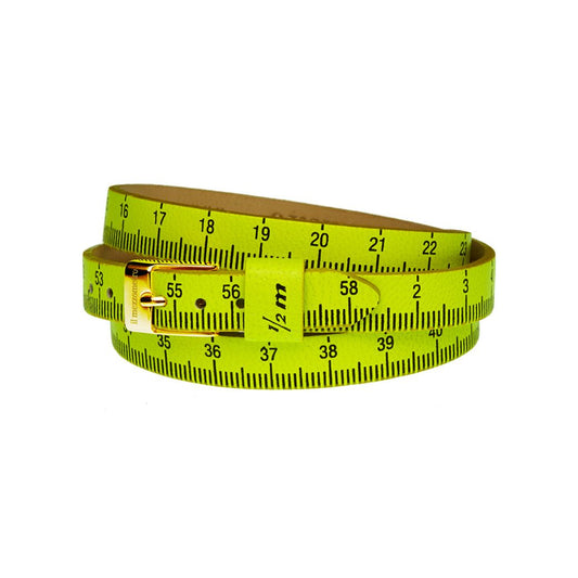 Il MEZZOMETRO Mod. FLUO - Bracciale in pelle/leather bracelet