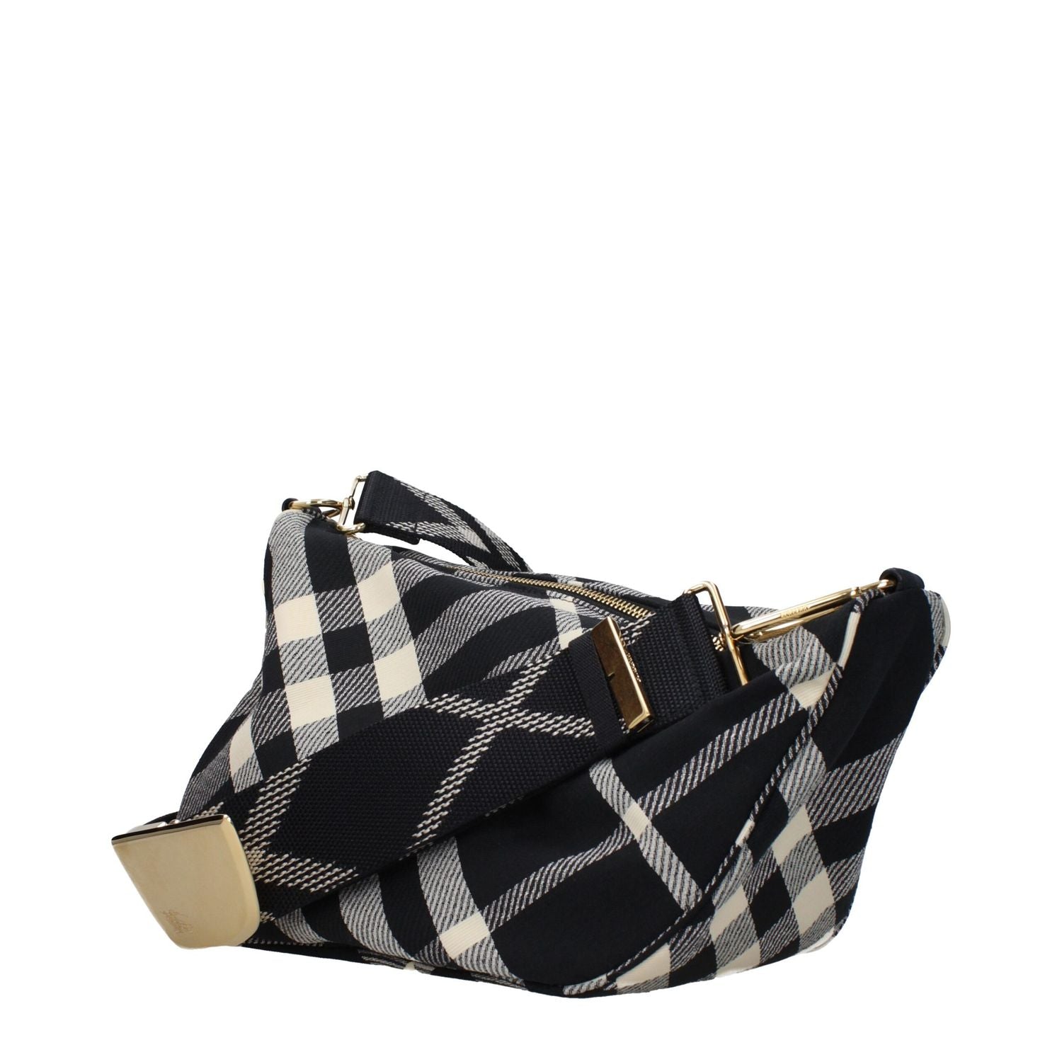 Burberry Black Fabric Crossbody Bag