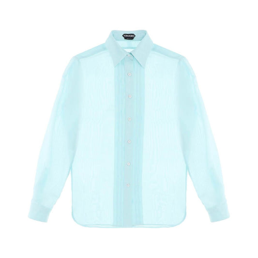 Tom Ford silk shirt with plastron Topwear Tom Ford