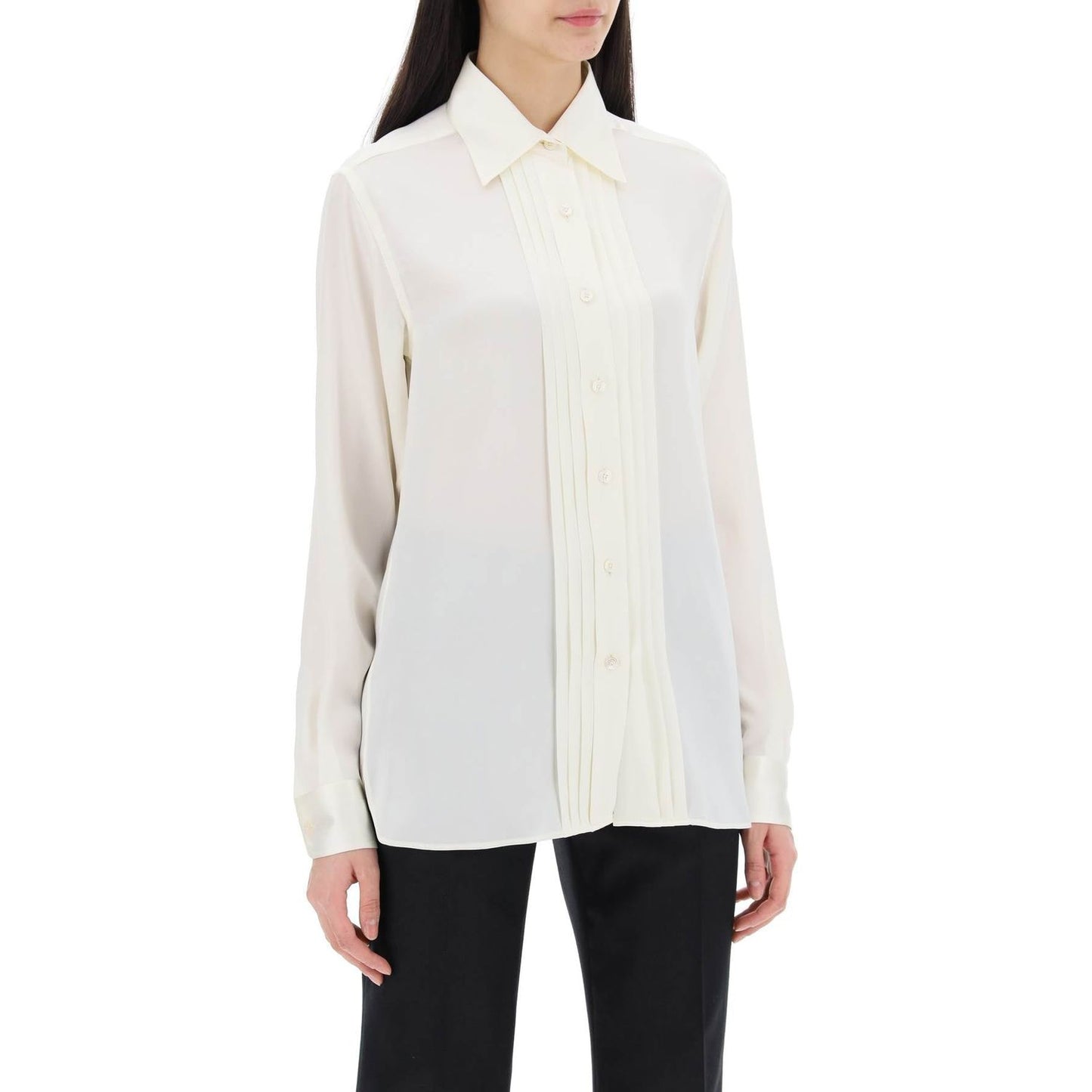 Tom Ford silk charmeuse blouse shirt Topwear Tom Ford