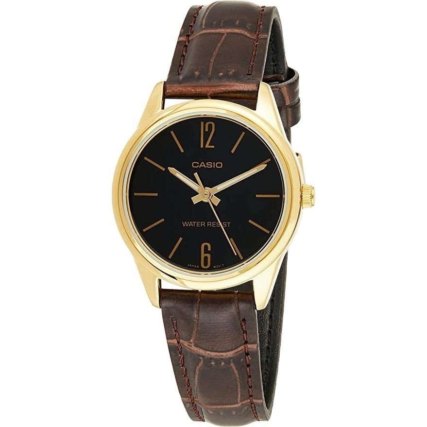 CASIO COLLECTION Mod. ONLY TIME LADY LEATHER - BLACK