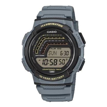 CASIO SPORT Mod. ILLUMINATOR - 10 YEARS BATTERY - BLUE