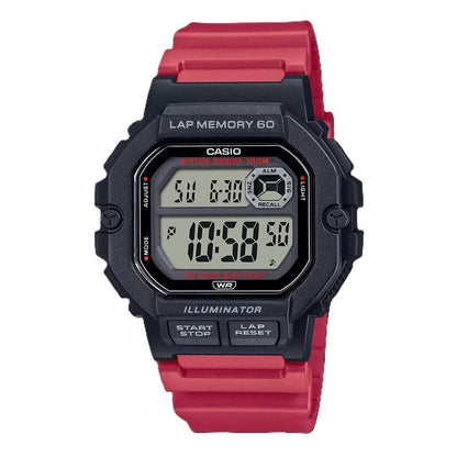 CASIO SPORT Mod. ILLUMINATOR LAP MEMORY 60 - RED