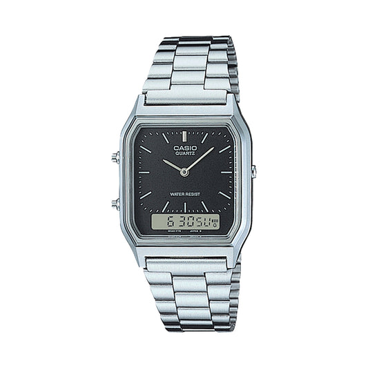 CASIO VINTAGE Mod. EDGY COLLECTION SUNRAY DIAL - BLACK Category-Watches,Gender-Men,Gender-Women,Gent Ready stocked Watches,Lady Ready Stocked Watches,Men,READY STOCKED WATCHES,Subcategory-WatchesUnisex,Unisex,Unisex Watches - Watches,Women,Wristwatch