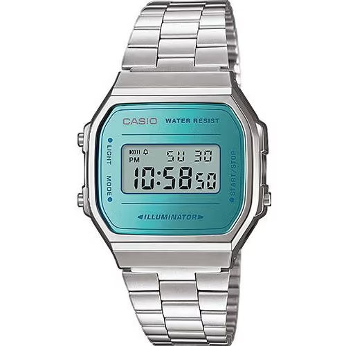 CASIO VINTAGE Mod. ICONIC - AQUA GREEN Category-Watches,Gender-Men,Gender-Women,Gent Ready stocked Watches,Lady Ready Stocked Watches,Men,READY STOCKED WATCHES,Subcategory-WatchesUnisex,Unisex,Unisex Watches - Watches,Women,Wristwatch
