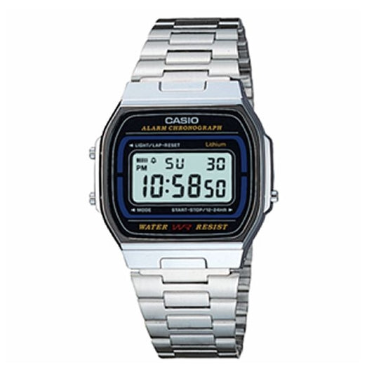 CASIO VINTAGE Mod. ICONIC - CLASSIC SILVER Category-Watches,Gender-Men,Gender-Women,Gent Ready stocked Watches,Lady Ready Stocked Watches,Men,READY STOCKED WATCHES,Subcategory-WatchesUnisex,Unisex,Unisex Watches - Watches,Women,Wristwatch