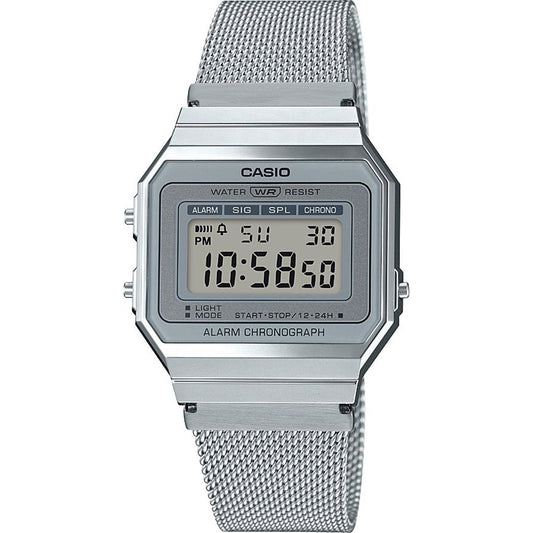 CASIO VINTAGE Mod. ICONIC SLIM DESIGN - SILVER MESH Gent Ready stocked Watches,Lady Ready Stocked Watches,Men,READY STOCKED WATCHES,Unisex,Women,Wristwatch