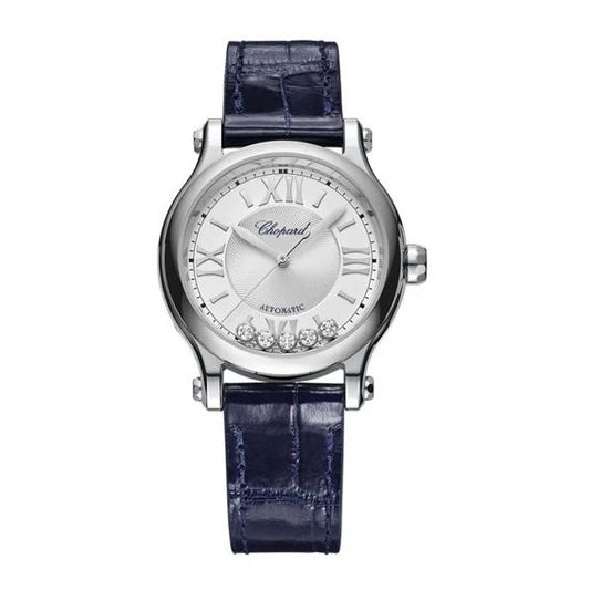 CHOPARD MOD. HAPPY SPORT AUTOMATIC - THE FIRST COLLECTION W/Diamonds Lady,LUXURY WATCHES,Wristwatch