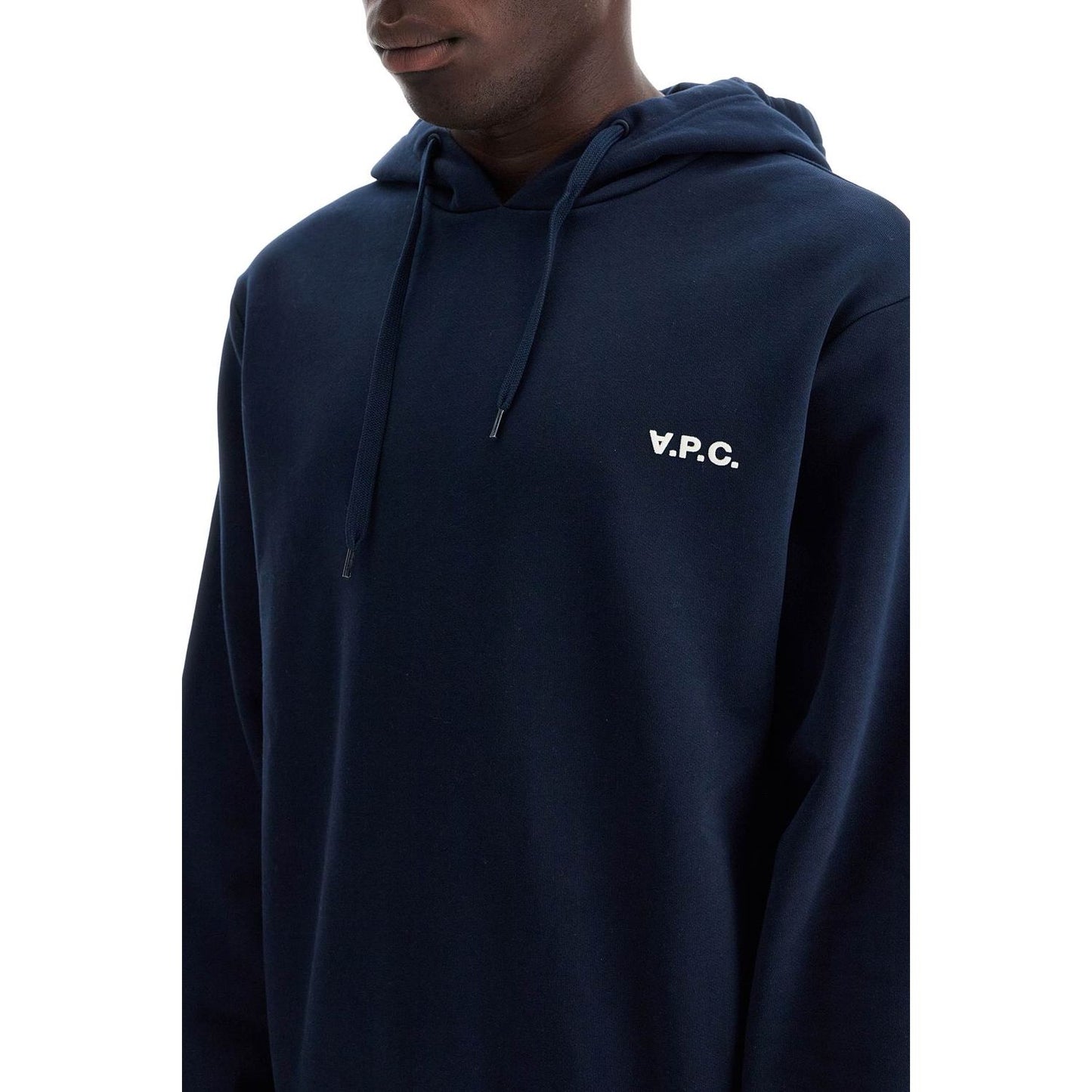 A.P.C. hooded sweatshirt with flocked Topwear A.P.C.