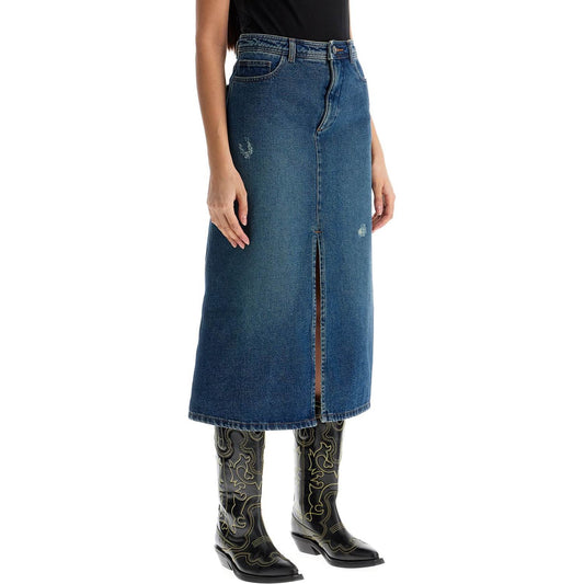 A.P.C. 'georgia denim midi skirt Skirts A.P.C.