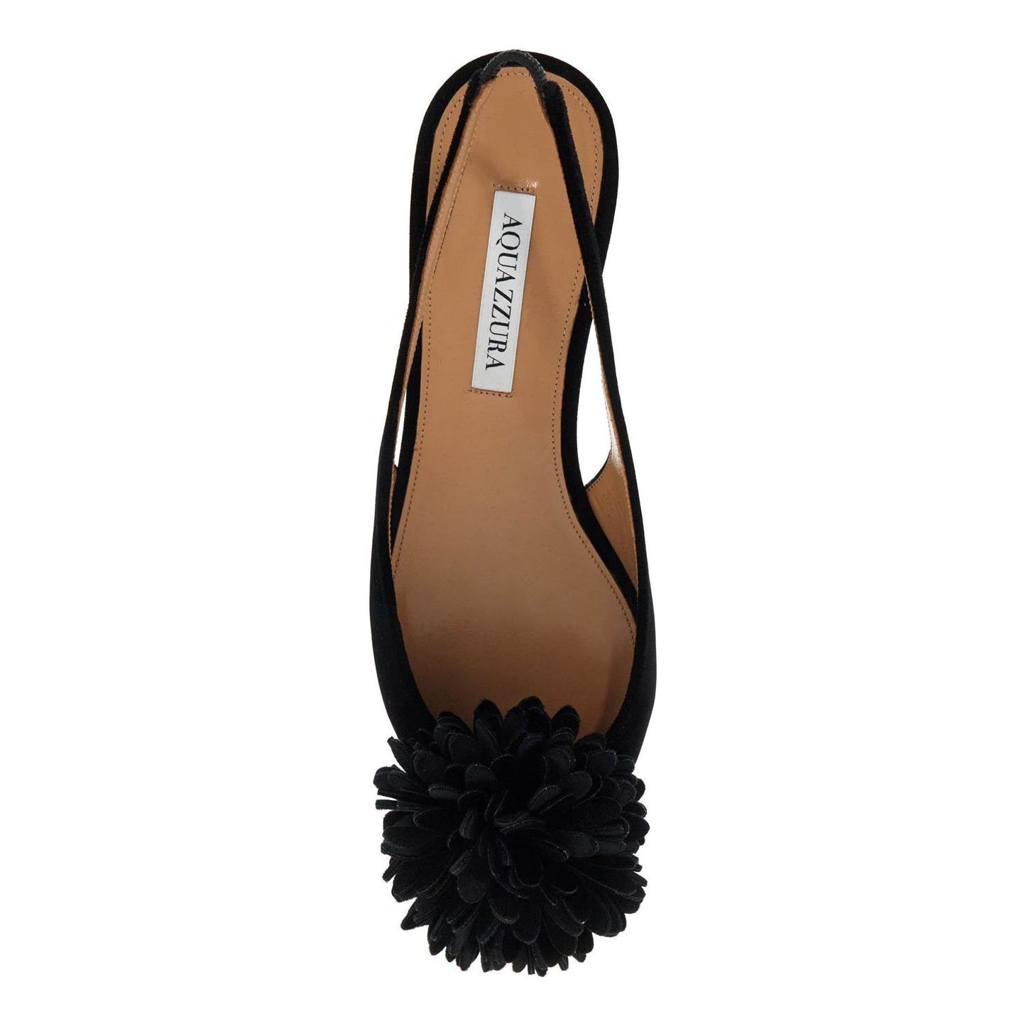 Aquazzura velvet slingback coutur