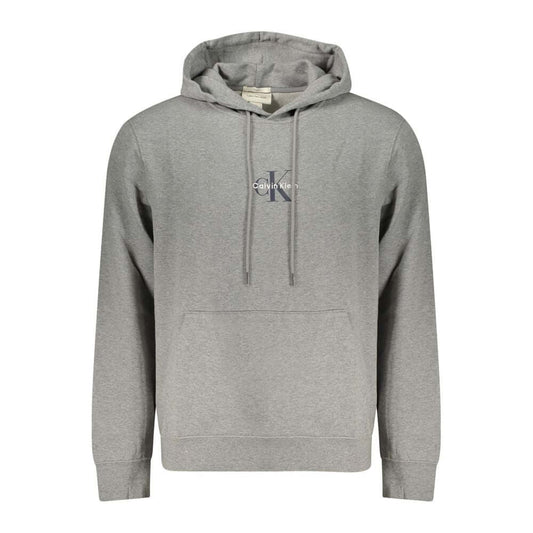 Calvin Klein Gray Cotton Sweatshirt