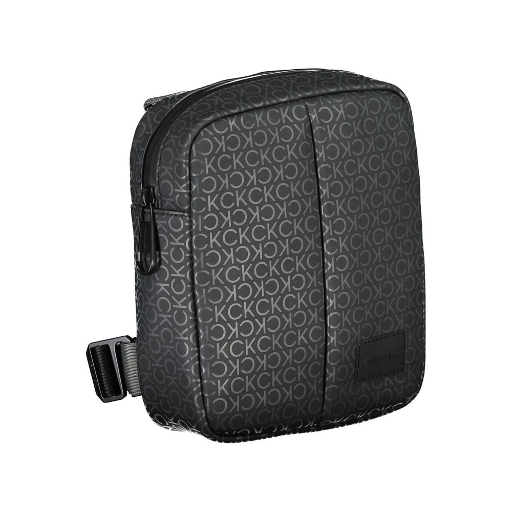 Calvin Klein Nero Polyurethane Men Shoulder Bag