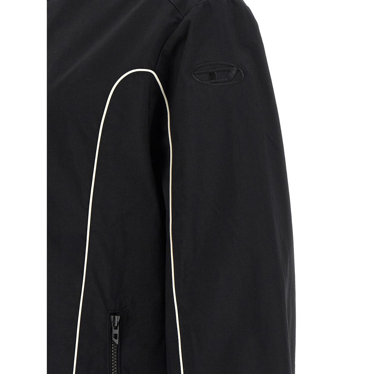 Diesel Black Polyamide Shell Jacket