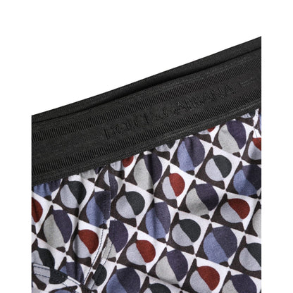 Dolce & Gabbana Multicolor Patterned Men Midi Brief Underwear