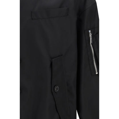 Dsquared² Black Polyamide Bomber