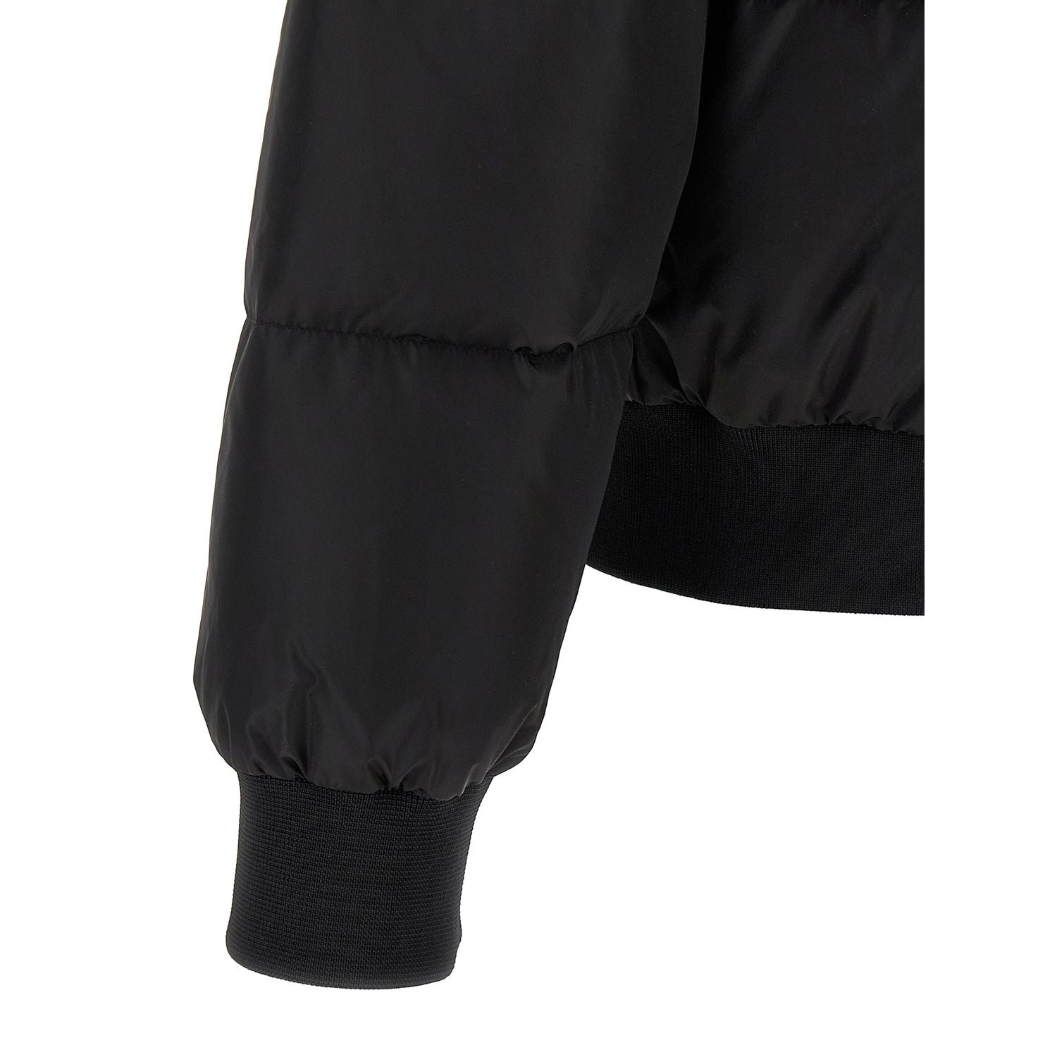 Dsquared² Black Polyamide Bomber