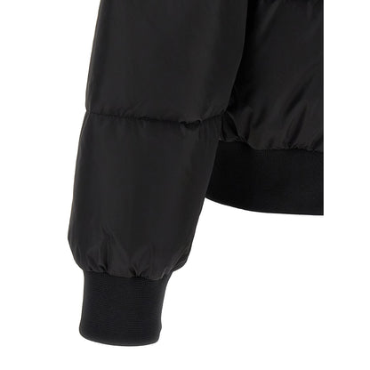 Dsquared² Black Polyamide Bomber