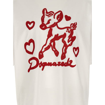 Dsquared² Multicolor Cotton T-Shirt