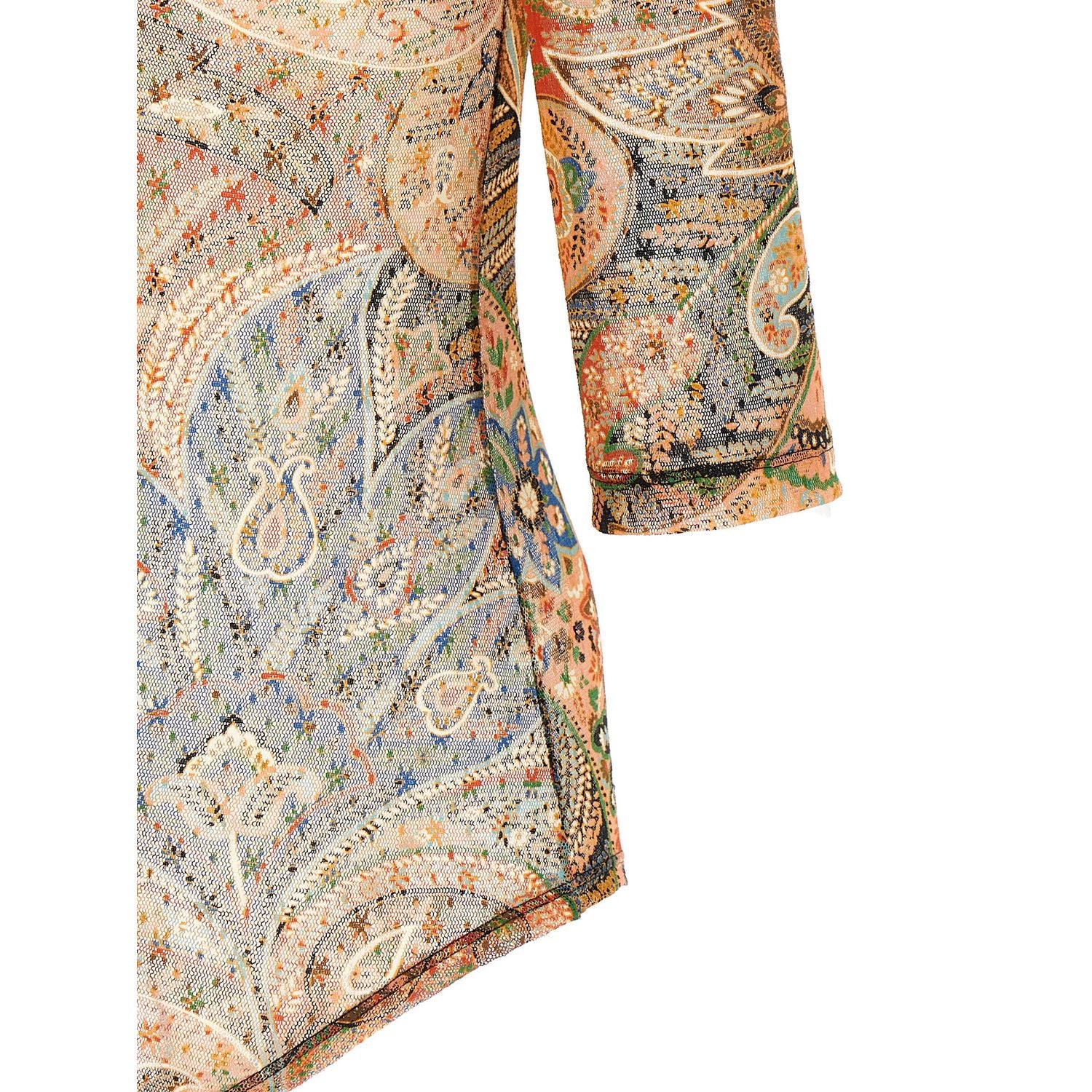 Etro Multicolor Polyamide Bodysuit