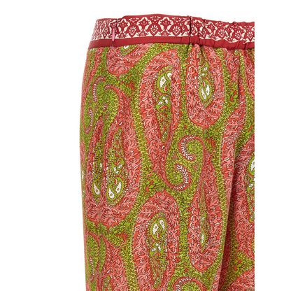 Etro Multicolor Polyester Pants