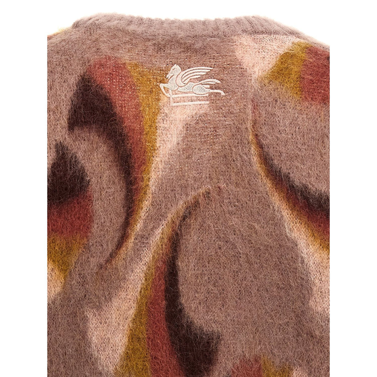 Etro Multicolor Wool Cardigan