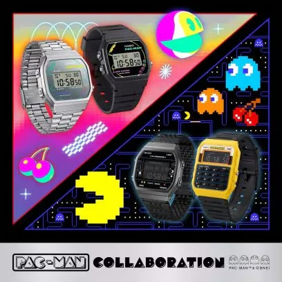 CASIO VINTAGE Mod. F-91 - PACMAN Series Limited Edition-1