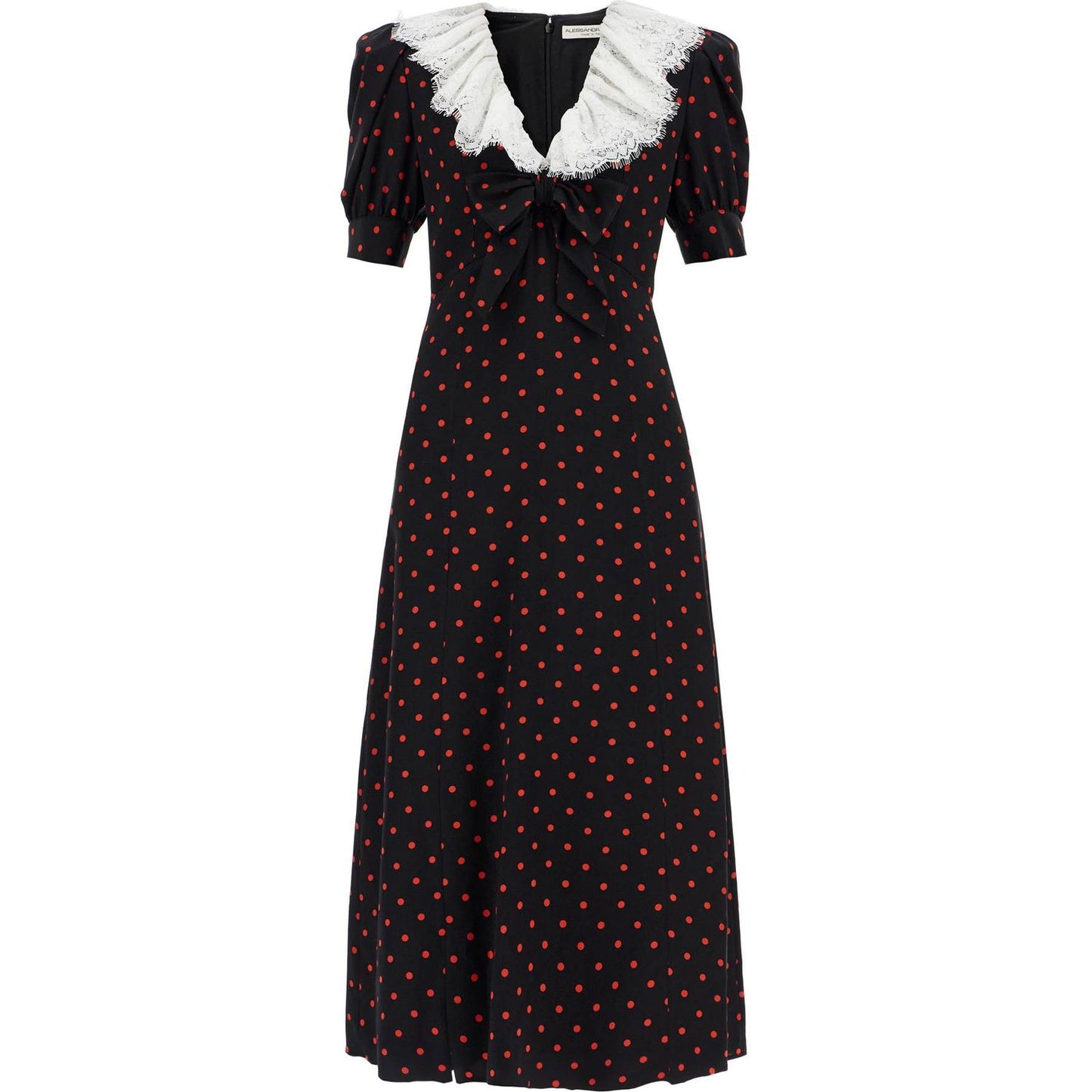 Alessandra Rich 'polka dot silk midi dress' Dresses Alessandra Rich