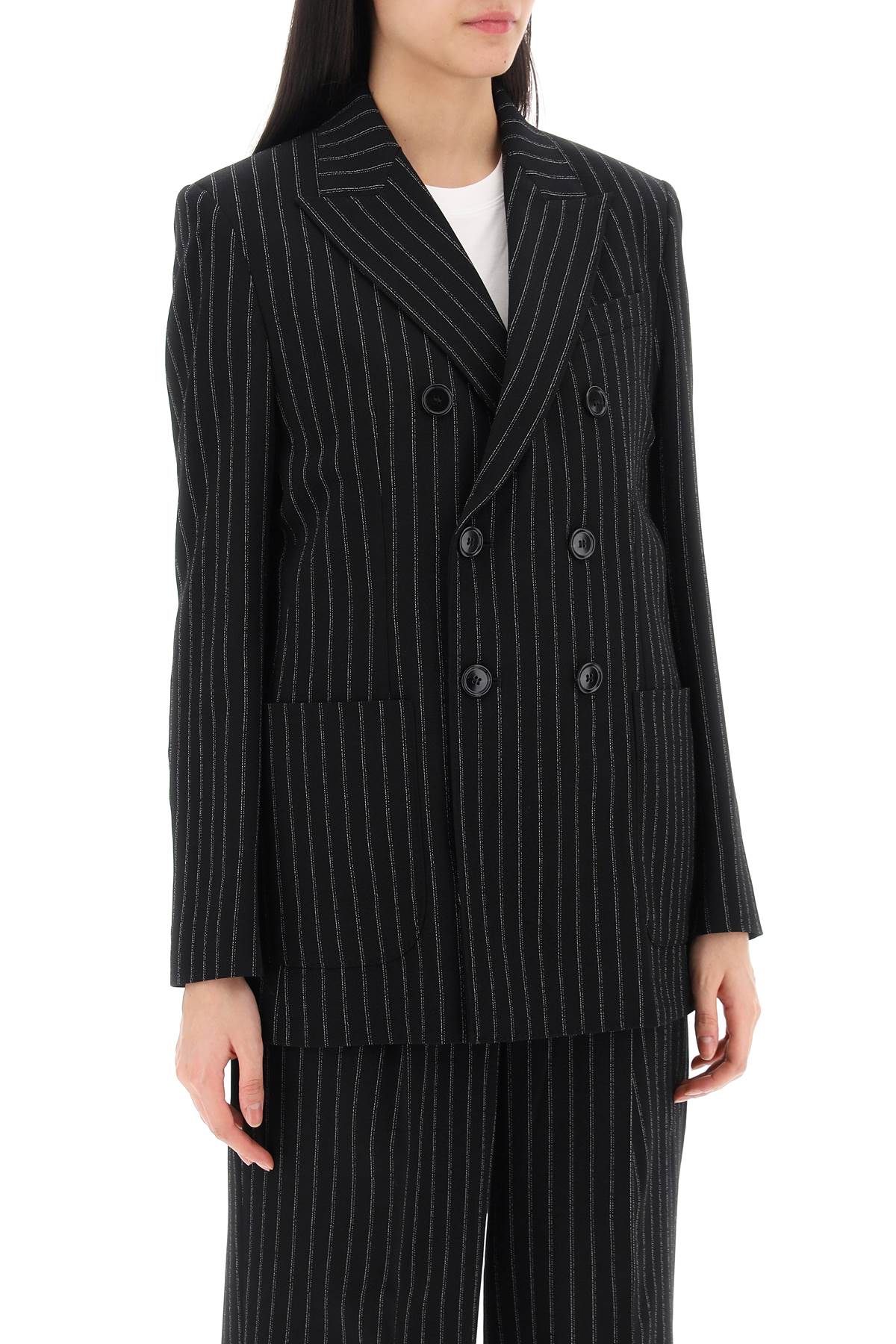 Ami Alexandre Matiussi double-breasted pinstripe