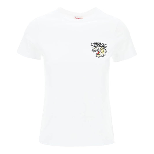 Kenzo crew-neck t-shirt with embroidery