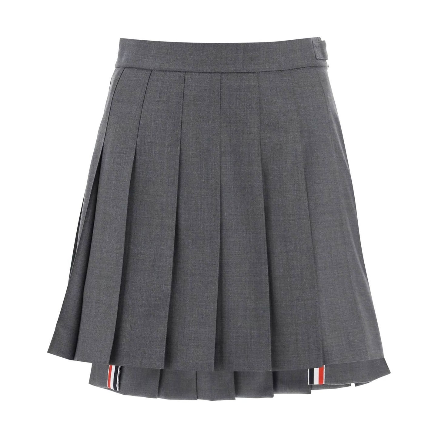 Thom Browne wool pleated mini skirt Skirts Thom Browne