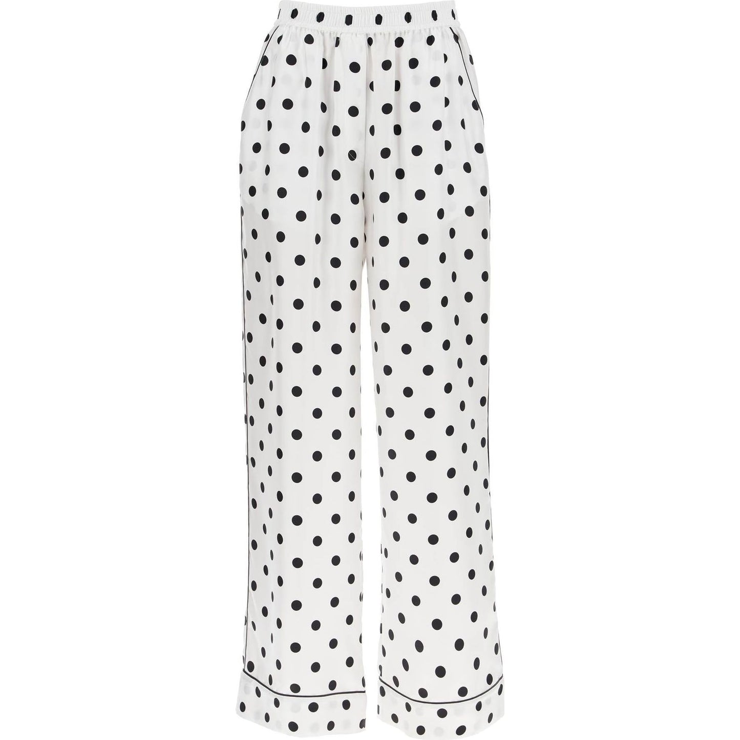 Dolce & Gabbana silk polka dot print pajama Trousers Dolce & Gabbana