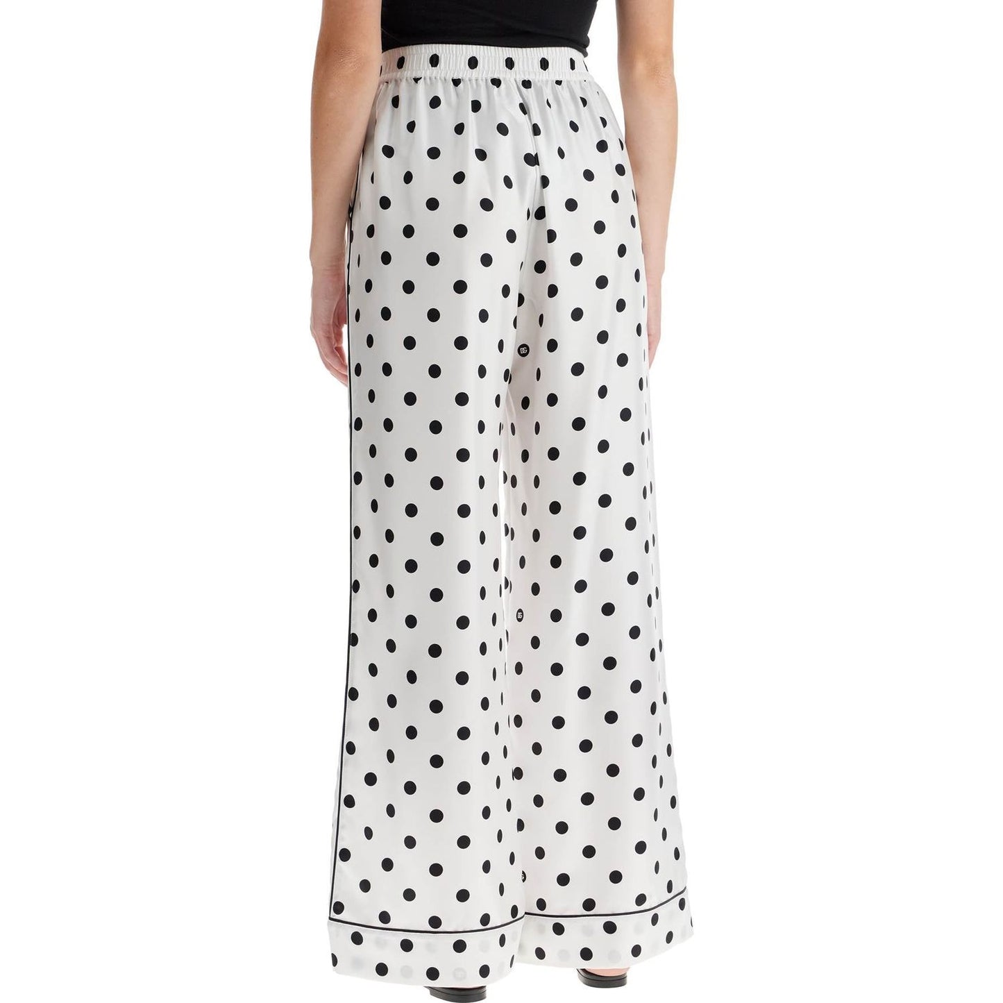 Dolce & Gabbana silk polka dot print pajama Trousers Dolce & Gabbana