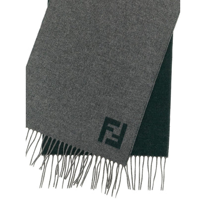 Fendi Multicolor Wool Scarf