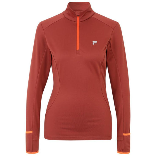 Fila Burgundy Polyester Sweatshirt