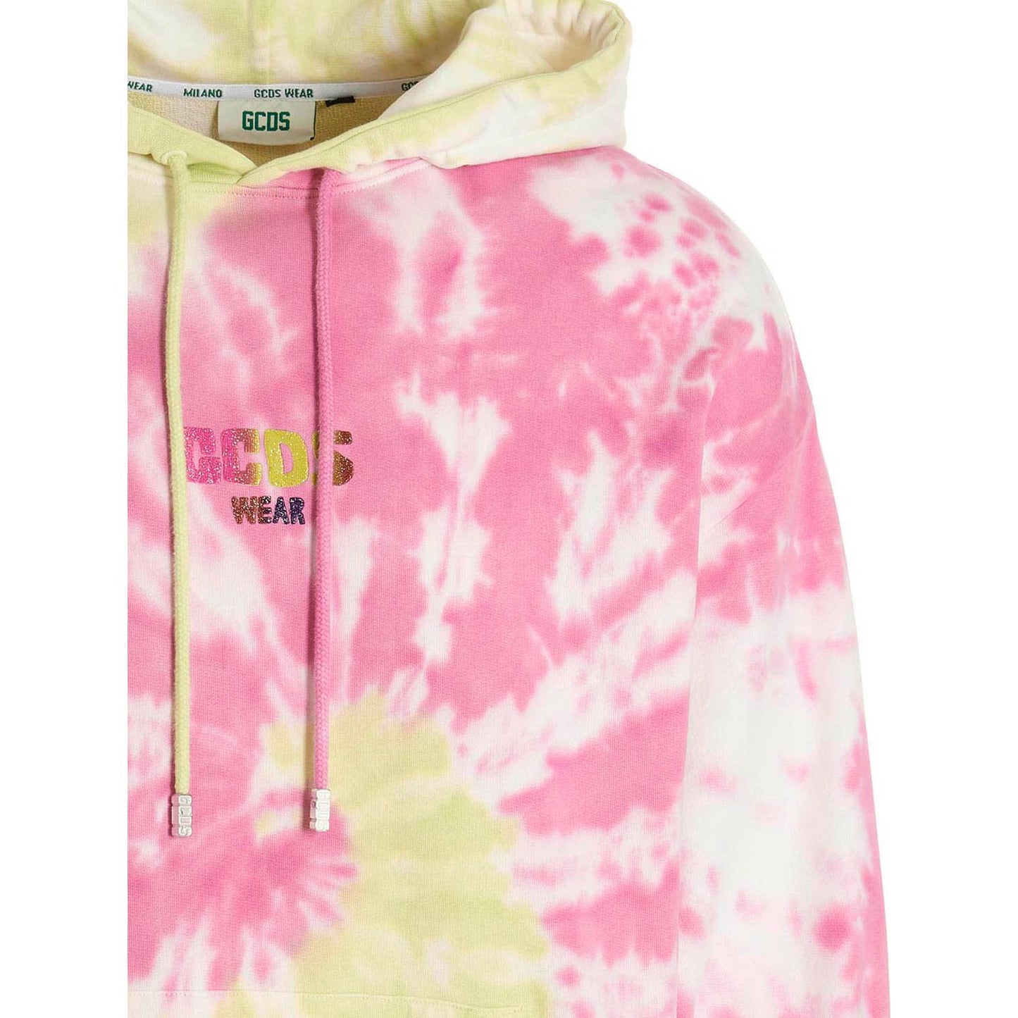 GCDS Multicolor Cotton Sweatshirt